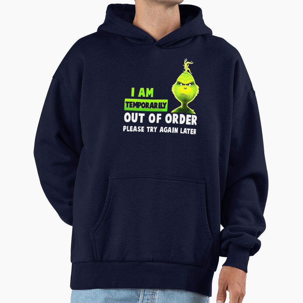 Grinchs Funny Christmas Meme Collection Hoodie - Image 4