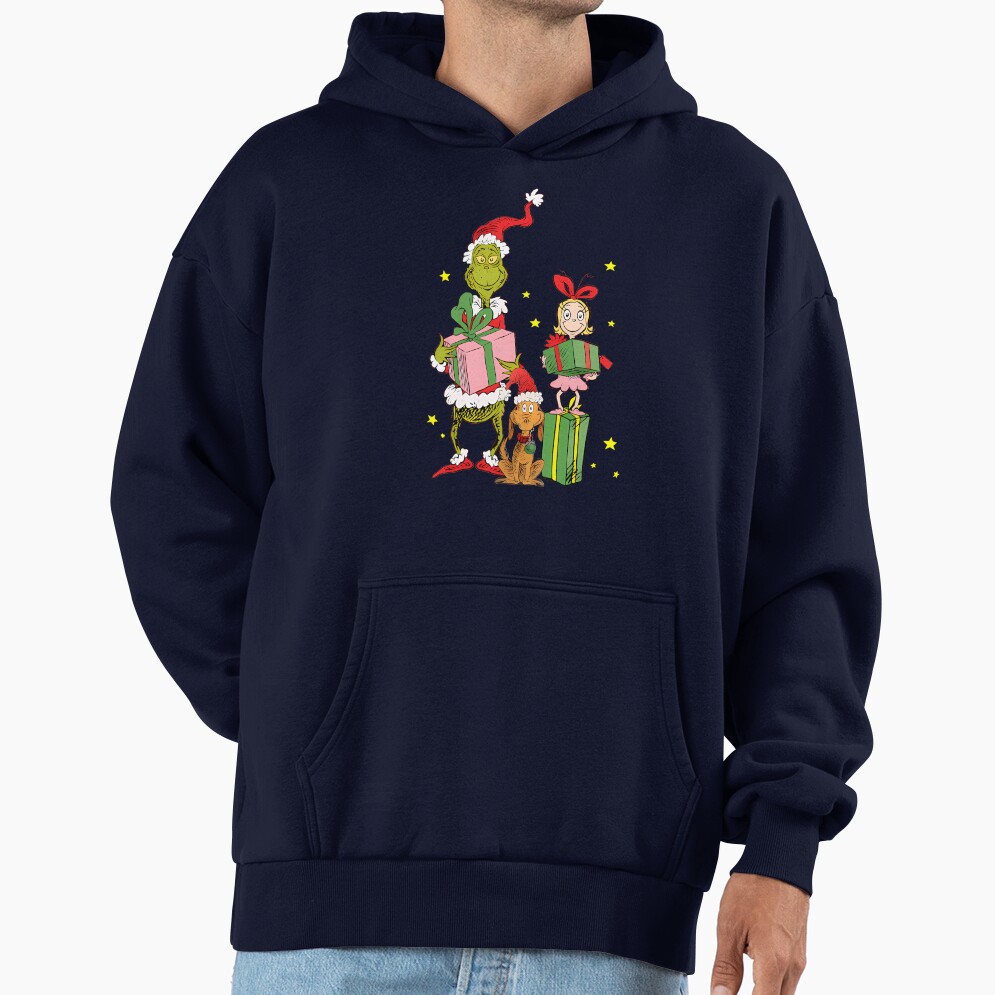 Funny Christmas Grinchs Movies Lover Gift Hoodie - Image 5