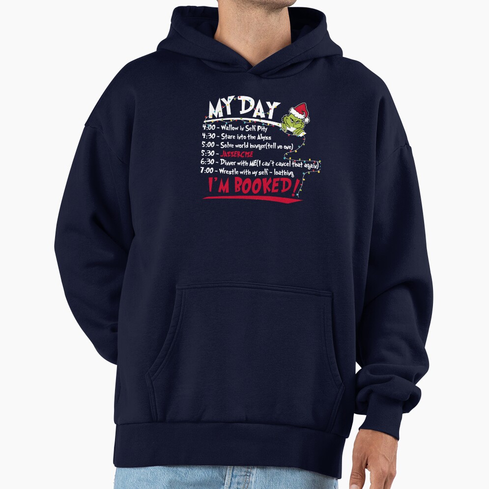 Enjoying My Day The Grinch Hoodie - Image 4