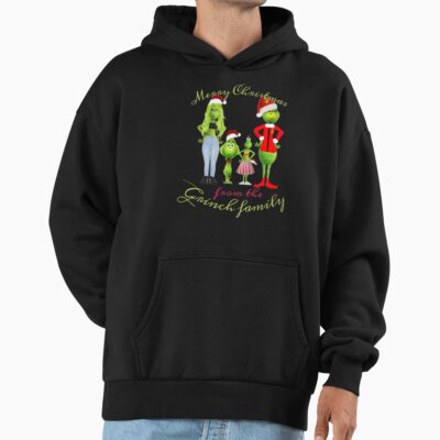 Art The Grinch Family Hoodie