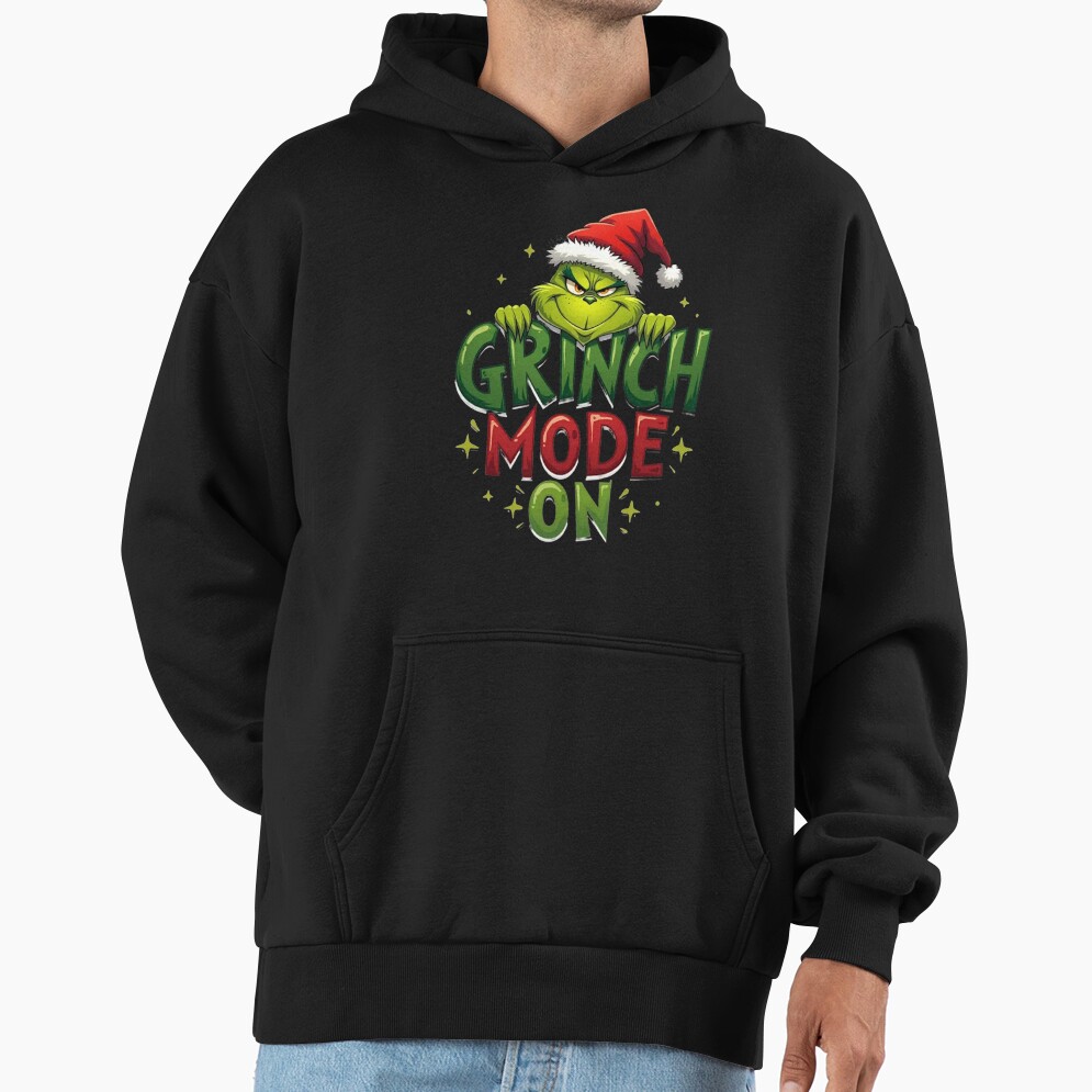 Movie The Grinch Vintage Design Hoodie - Image 2