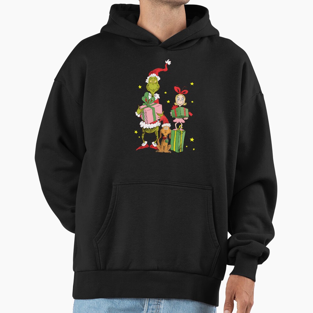 Funny Christmas Grinchs Movies Lover Gift Hoodie