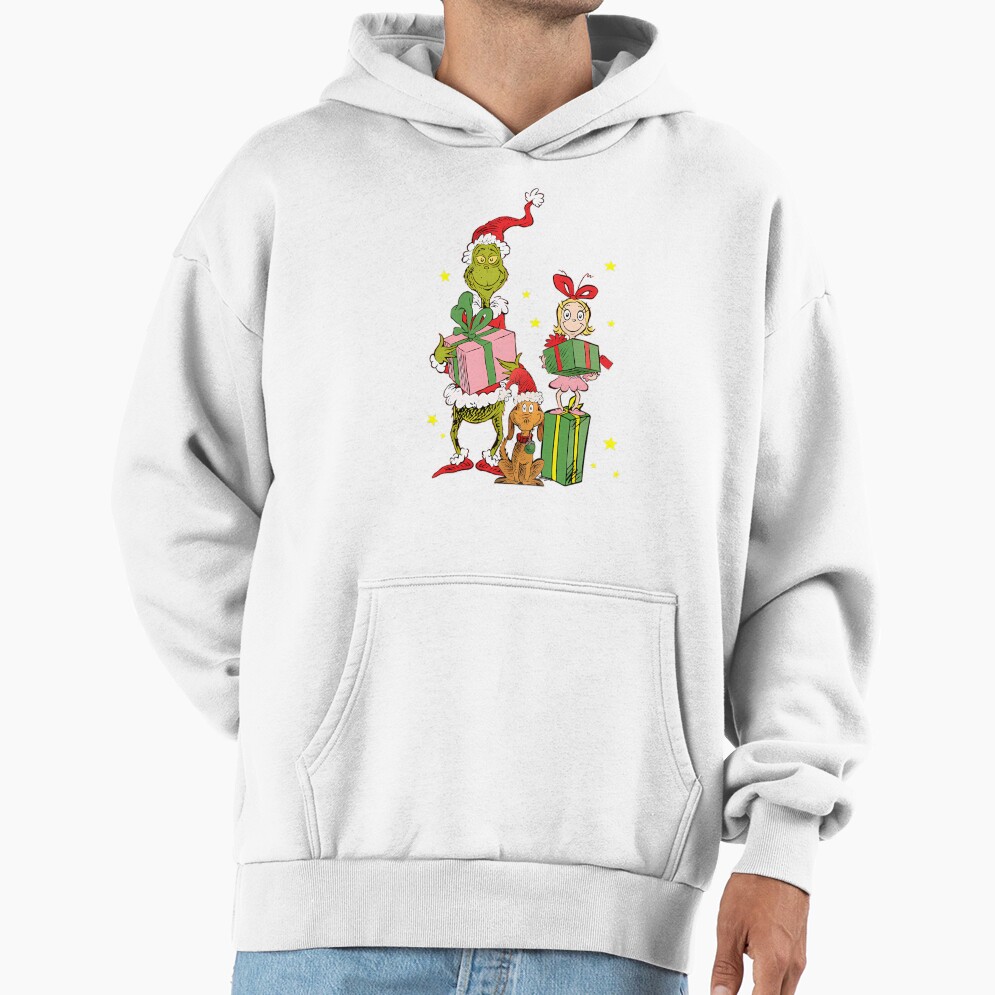 Funny Christmas Grinchs Movies Lover Gift Hoodie - Image 2
