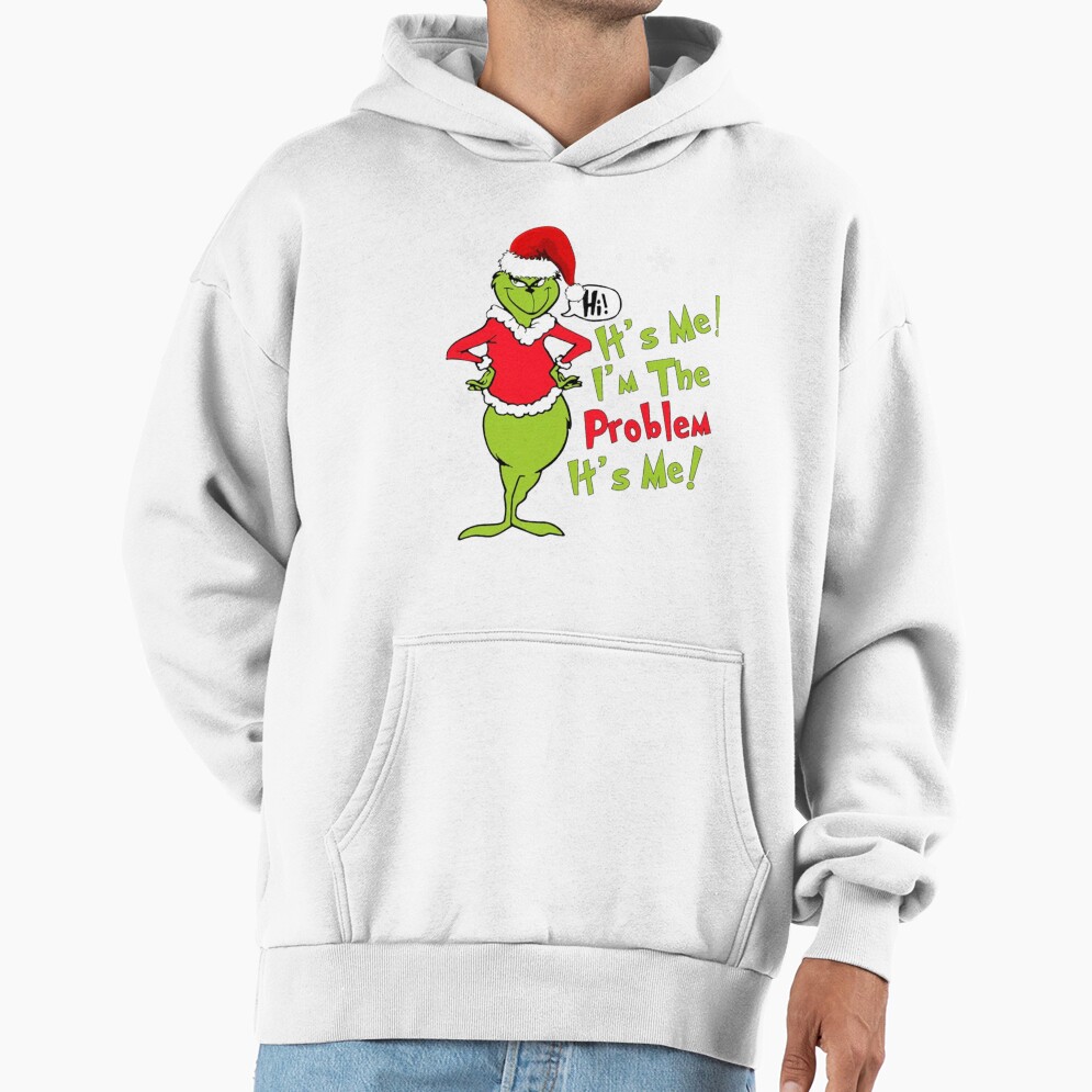 Funny Grinch Christmas Holiday Design Hoodie - Image 2