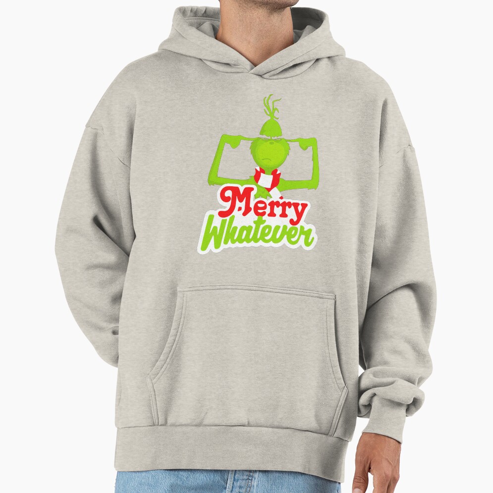 Movie The Grinch Merry Whatever Hoodie - Image 2