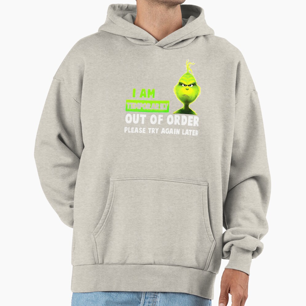 Grinchs Funny Christmas Meme Collection Hoodie - Image 2