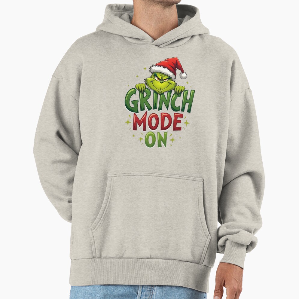 Movie The Grinch Vintage Design Hoodie - Image 3