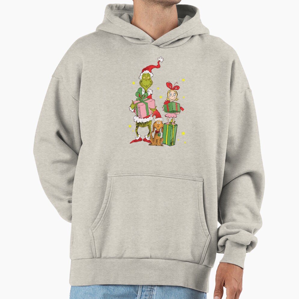 Funny Christmas Grinchs Movies Lover Gift Hoodie - Image 3