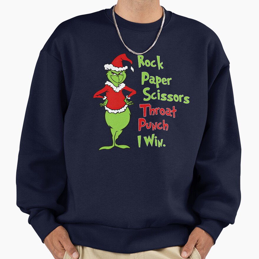 Grinch Christmas Funny Christmas Sweatshirt - Image 5