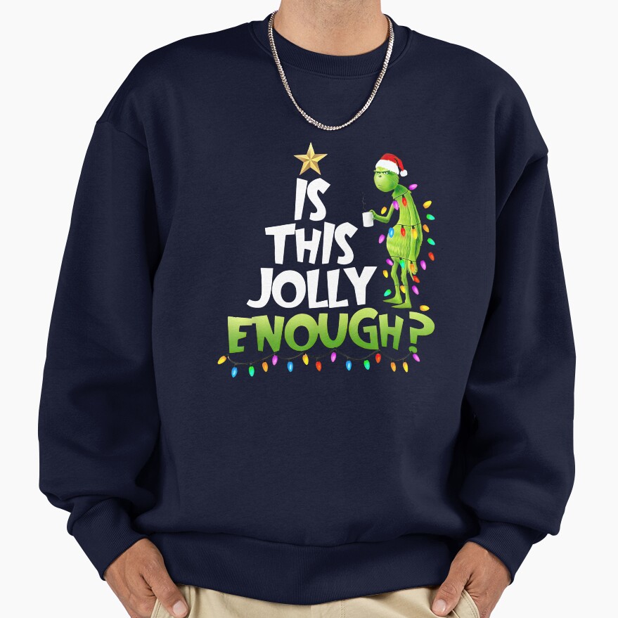 Grinchmas Funny The Grinch Christmas Sweatshirt - Image 4