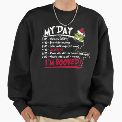 Enjoying My Day The Grinch Sweatshirt