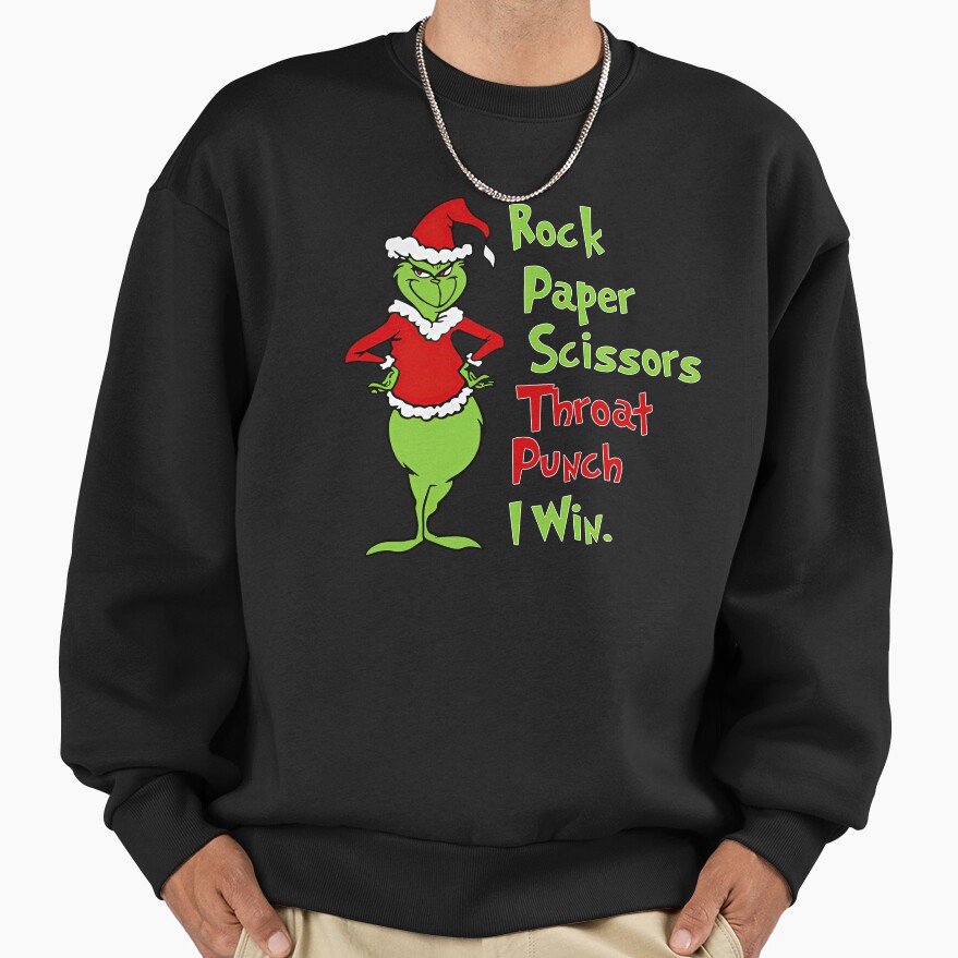 Grinch Christmas Funny Christmas Sweatshirt