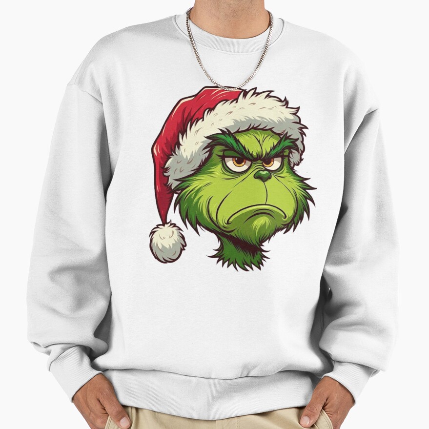 Hot Item The Grinch Face Sweatshirt