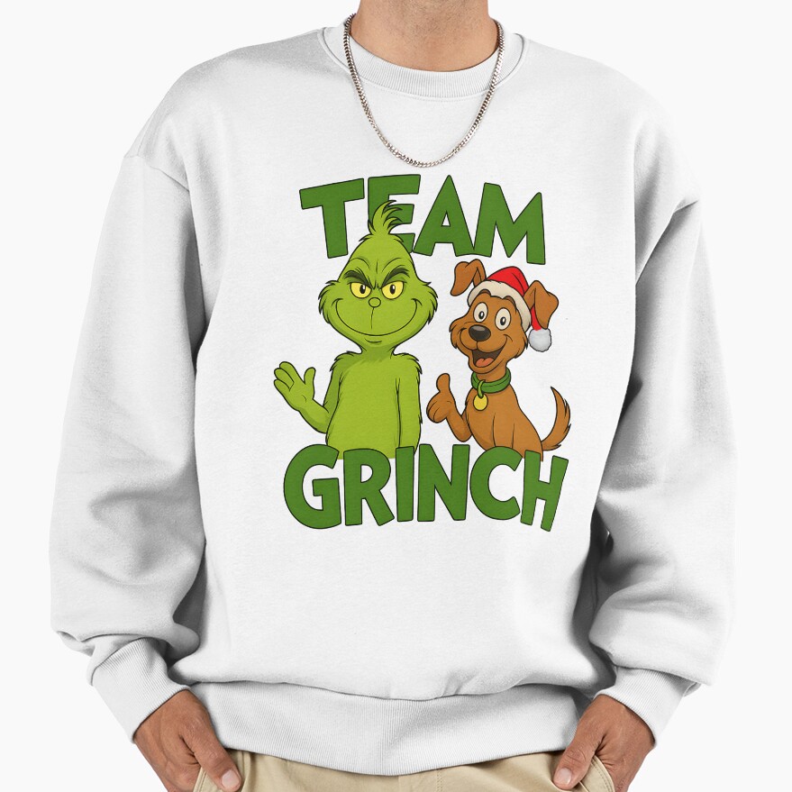 Team Grinch How The Grinch Stole Christmas Sweatshirt