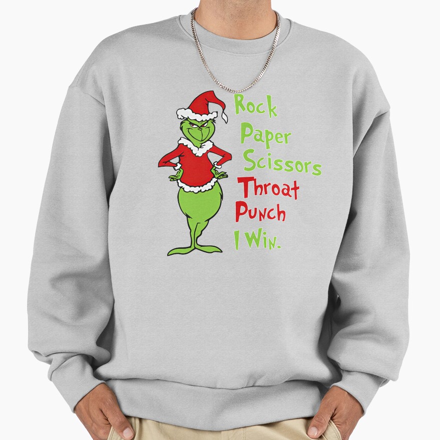 Grinch Christmas Funny Christmas Sweatshirt - Image 4
