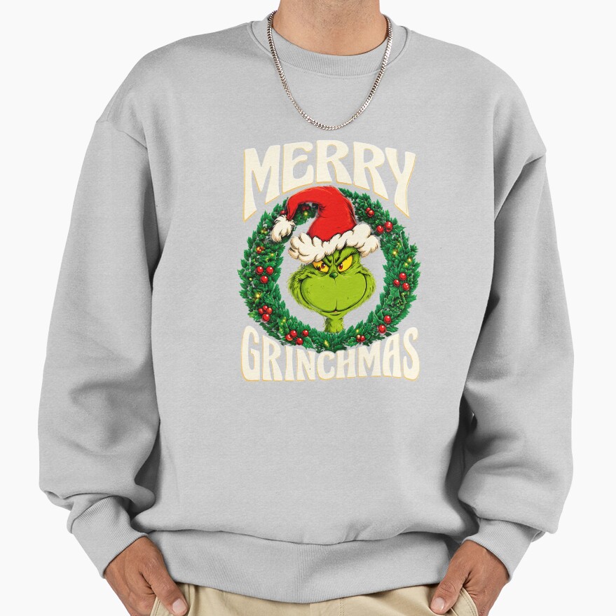 The Grinch Merry Grinchmas Graphic Sweatshirt - Image 3