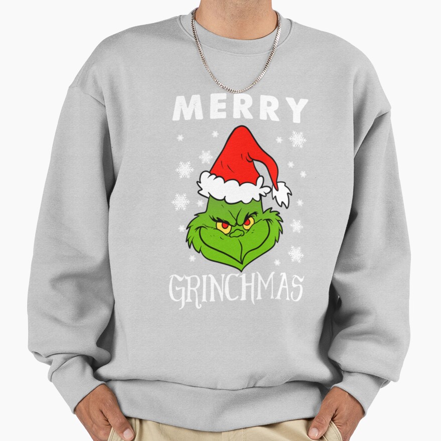 New Design Merry Grinchmas Sweatshirt - Image 3