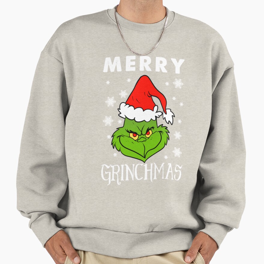 New Design Merry Grinchmas Sweatshirt - Image 2