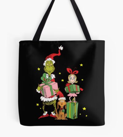 Christmas Grinchs Movies Lover Gift Tote Bag