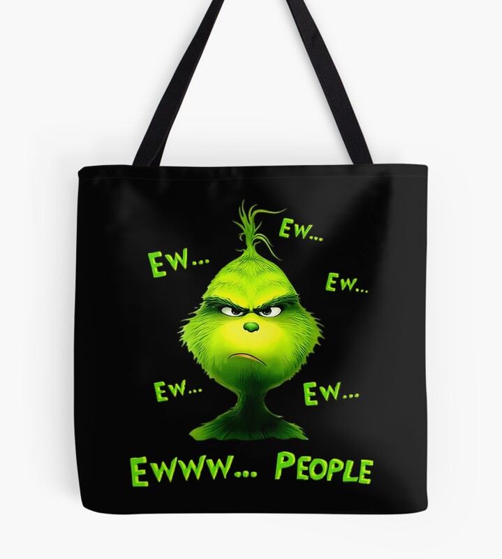 Movie The Grinch Classic Design Tote Bag