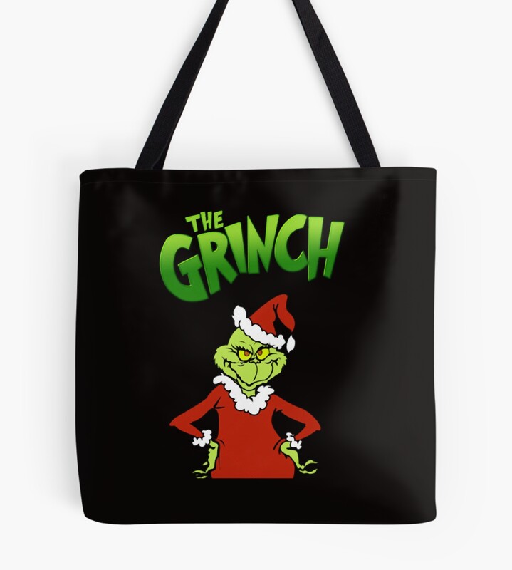 The Grinch Movie Vintage Design Tote Bag