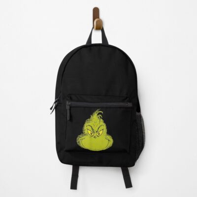 Classic Design Grinch Face Backpack