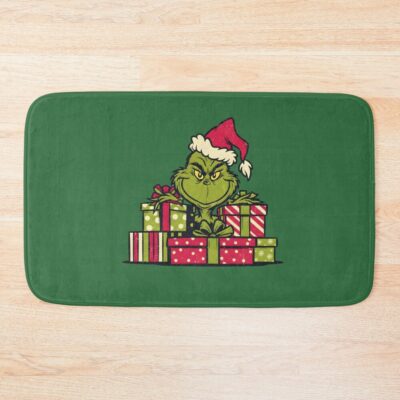 Movie The Grinch Vintage Design Bath Mat