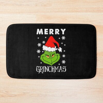 Hot Design Merry Grinchmas Classic Bath Mat