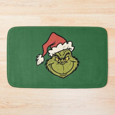 Hot Item The Grinch Face Bath Mat