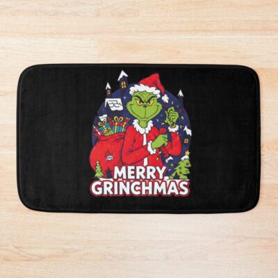 New Collection Movie The Grinch Design Bath Mat