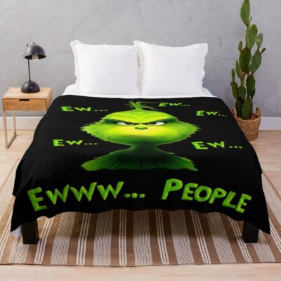 Movie The Grinch Classic Design Throw Blanket