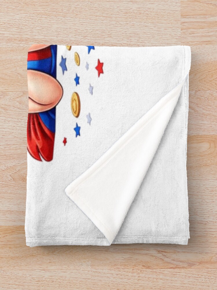 Patriotic Grinch Uncle Sam 4th Of July Throw Blanket - Image 2