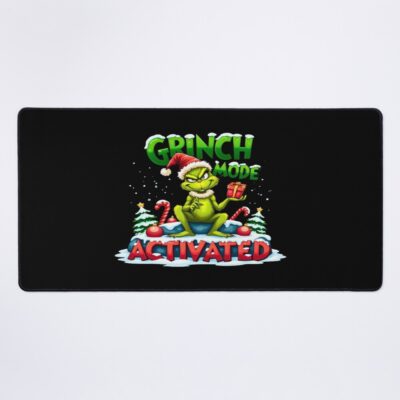 The Grinch Grinch Mode Activated Mouse Pad