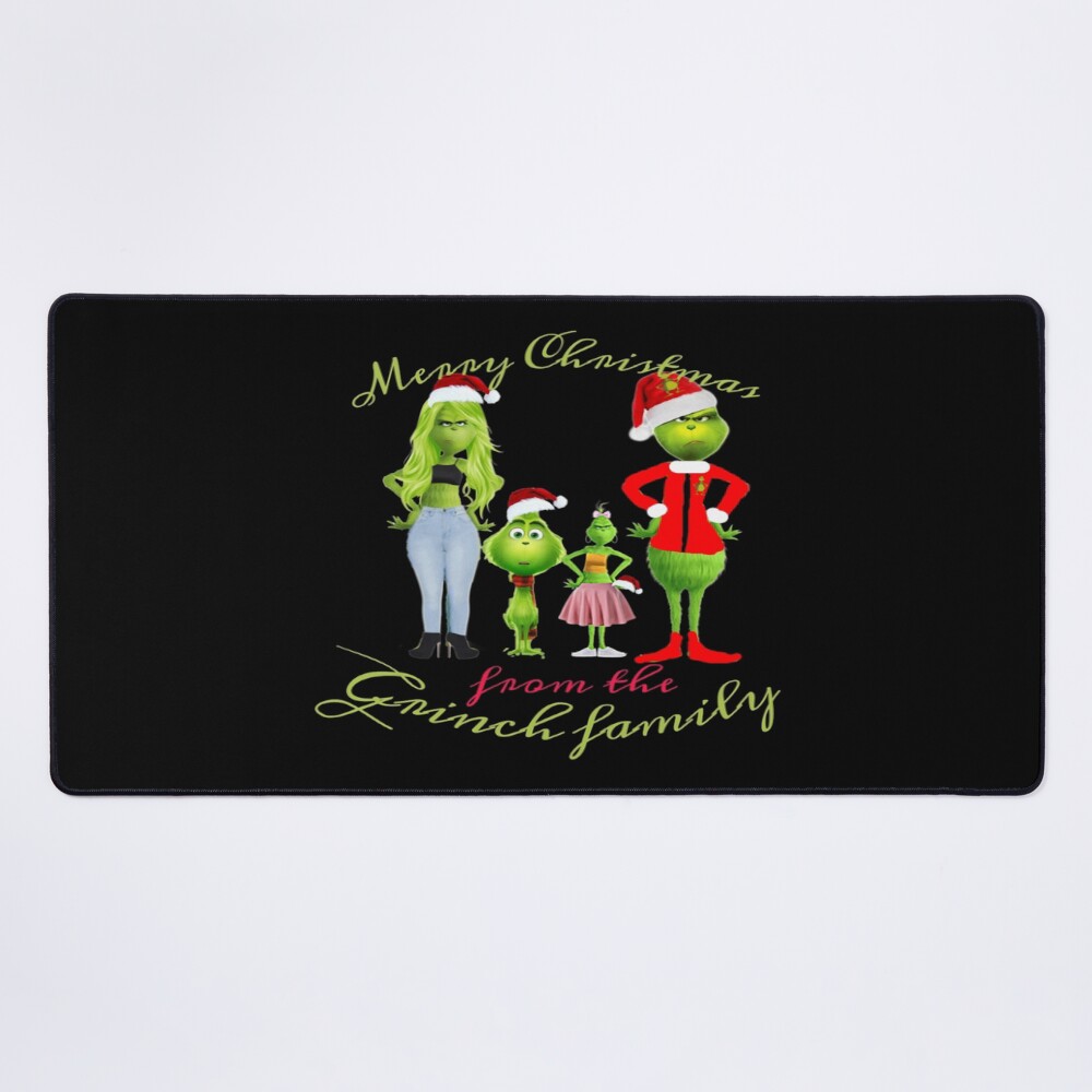 Movie The Grinch Family Mouse Pad