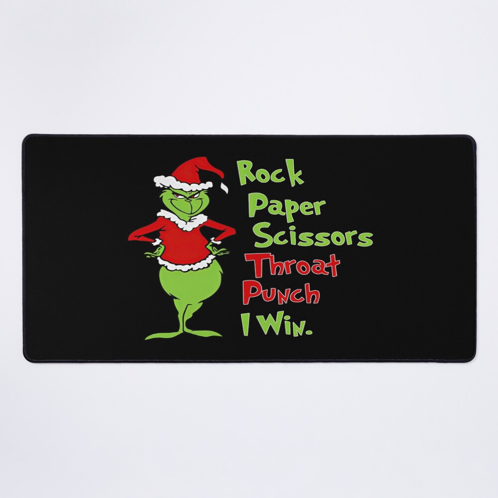Grinch Christmas Funny Christmas Shirt Mouse Pad