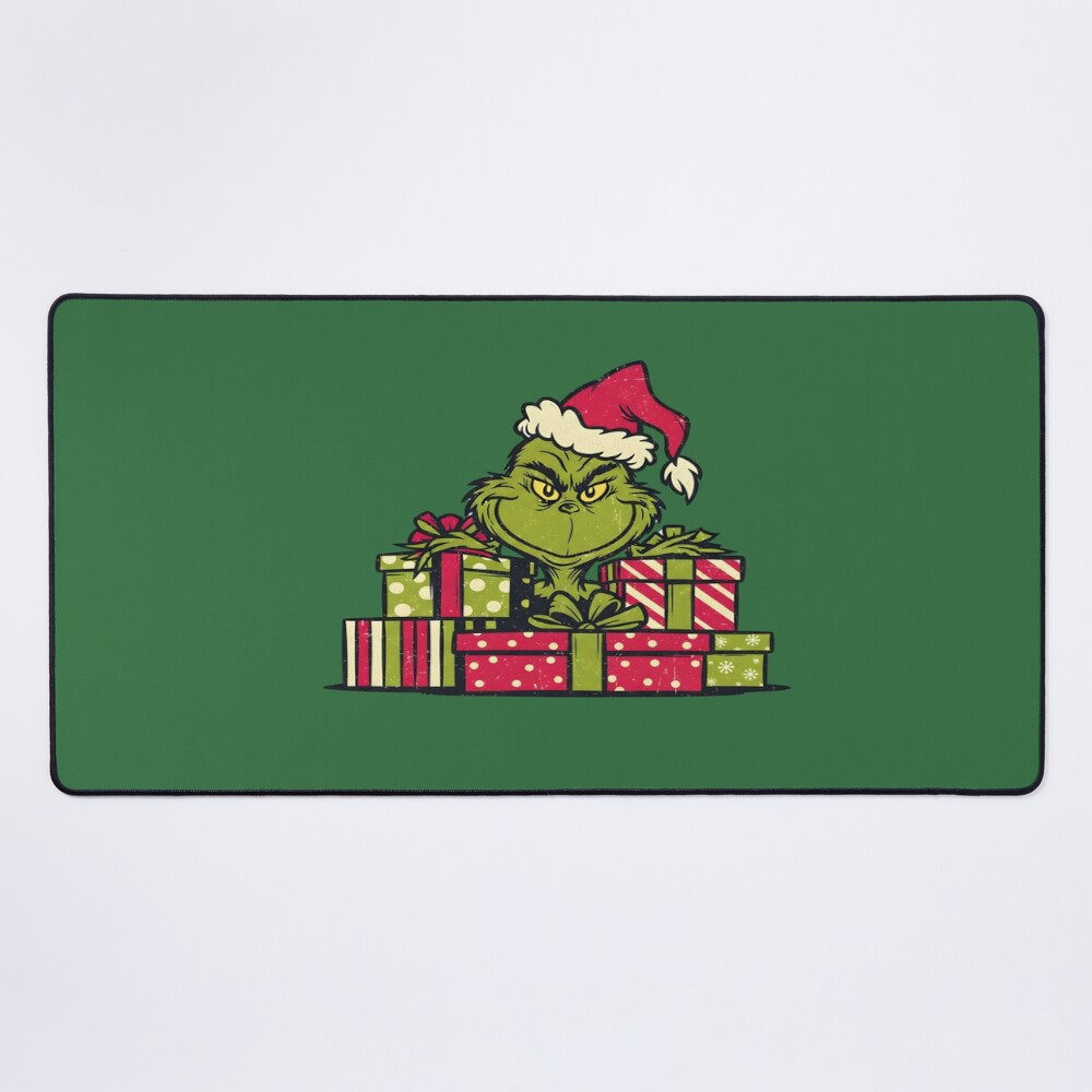 Movie The Grinch Vintage Design Mouse Pad