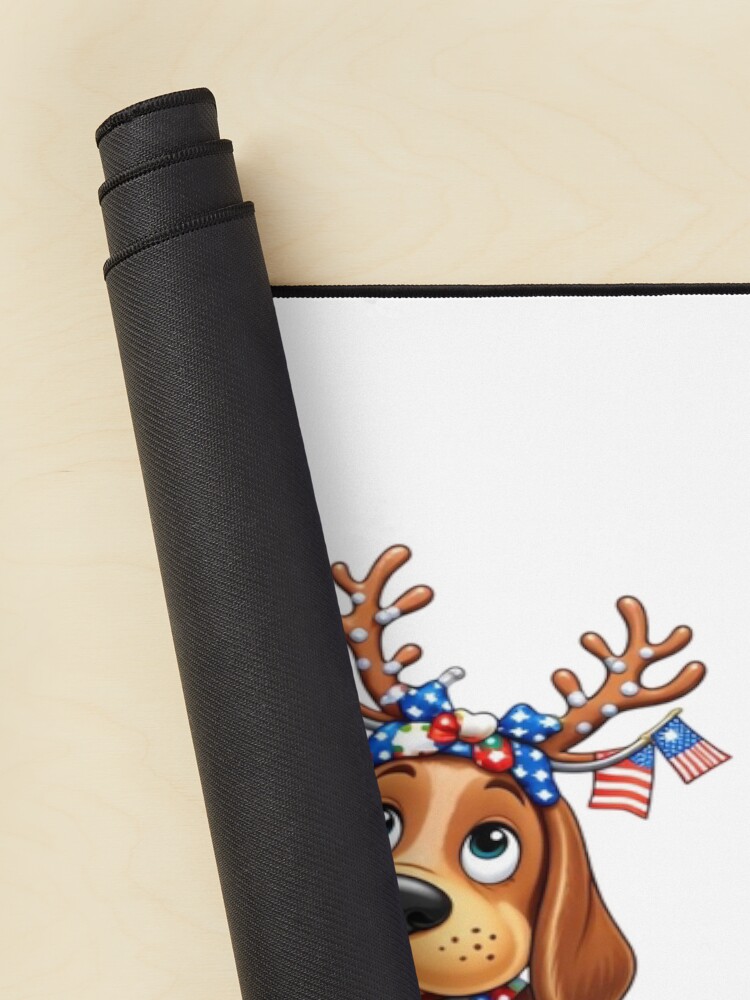 Patriotic Grinch Uncle Sam 4th Of July Mouse Pad - Image 2