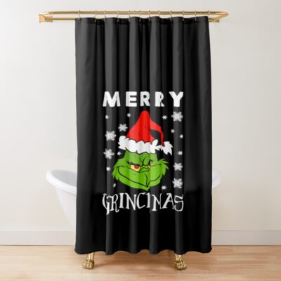 New Design Merry Grinchmas Collection Shower Curtain