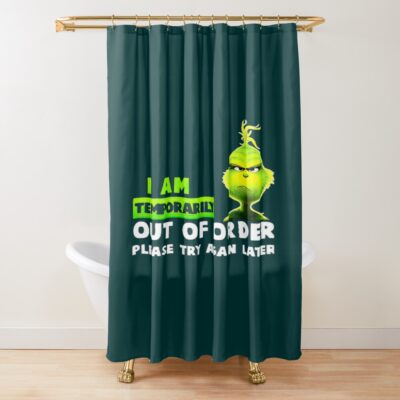 Movie The Grinch Christmas Shower Curtain