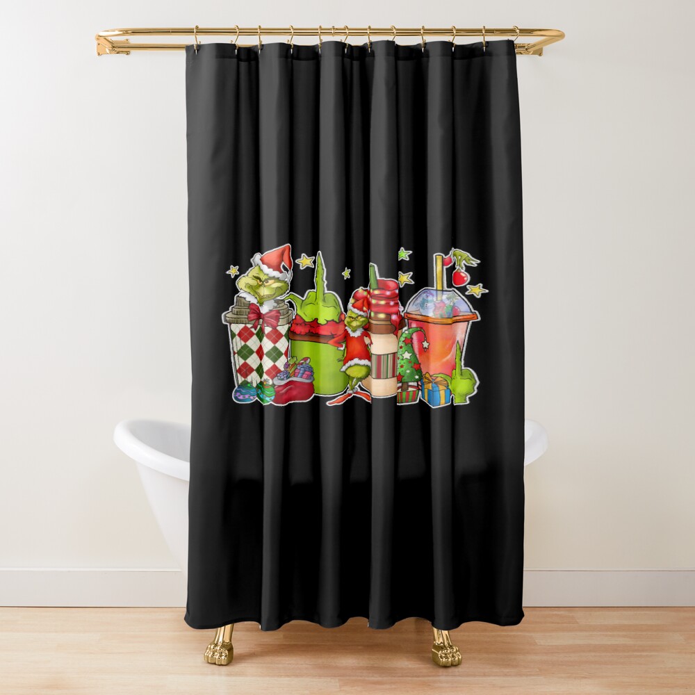 Art The Grinch Shower Curtain