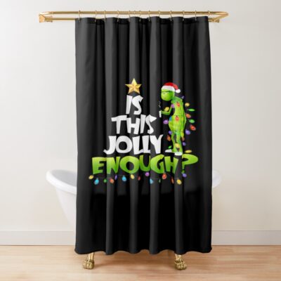 Best Selling Art The Grinch Shower Curtain