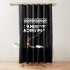 Grinch Christmas Funny Holiday Design Shower Curtain