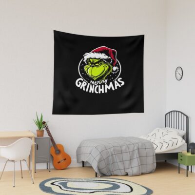 Hot Design Merry Grinchmas Tapestry