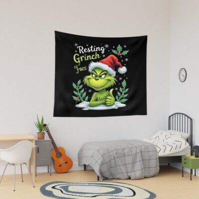 Art The Grinch Uniuqe Collection Tapestry