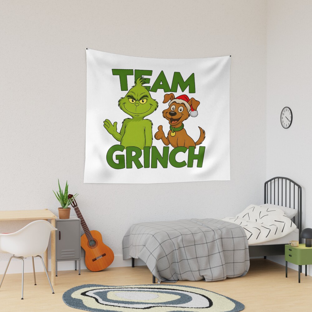 Team Grinch How The Grinch Stole Christmas Tapestry