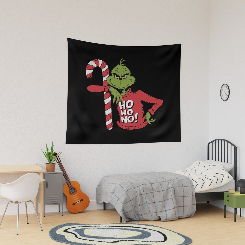 Christmas Design Art The Grinch Tapestry