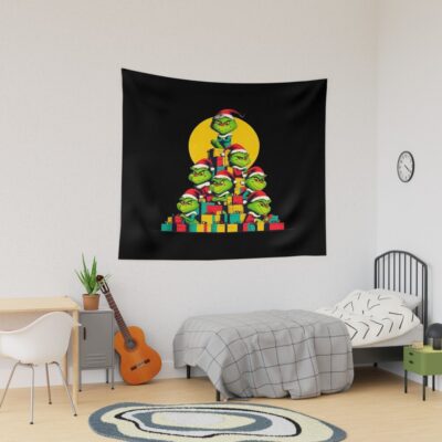 New Desing The Grinch Christmas Tapestry