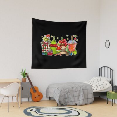 Hot Item Art The Grinch Colorfull Tapestry