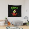The Grinch Movie Vintage Design Tapestry