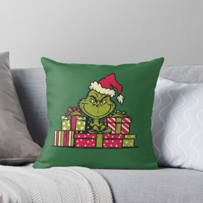 New Design Movie The Grinch Chistmas Throw Pillow